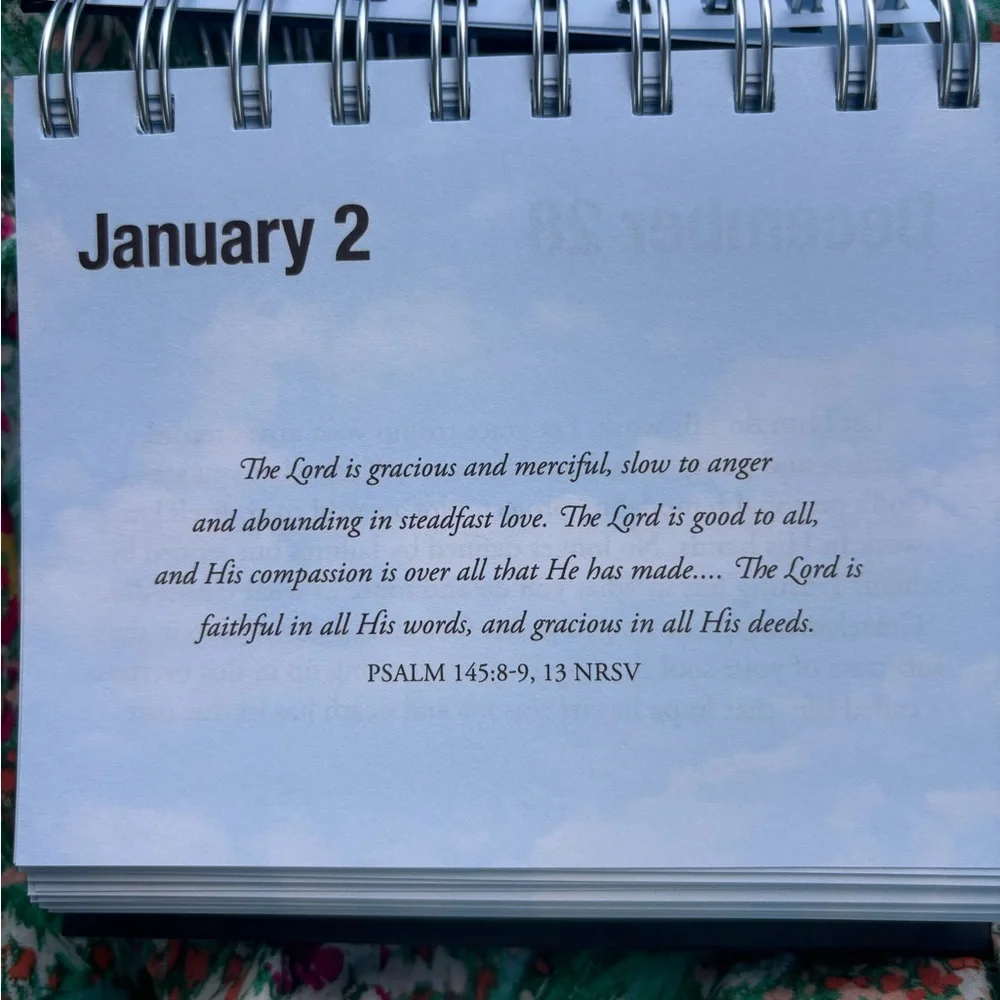 Dayspring Max Lucado Grace Daily Devotional Desk Flip Calendar Daybrightener